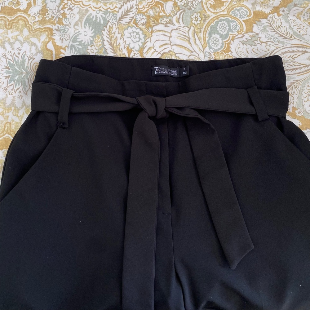NY&C Black Ankle Dress Slacks - Size 10